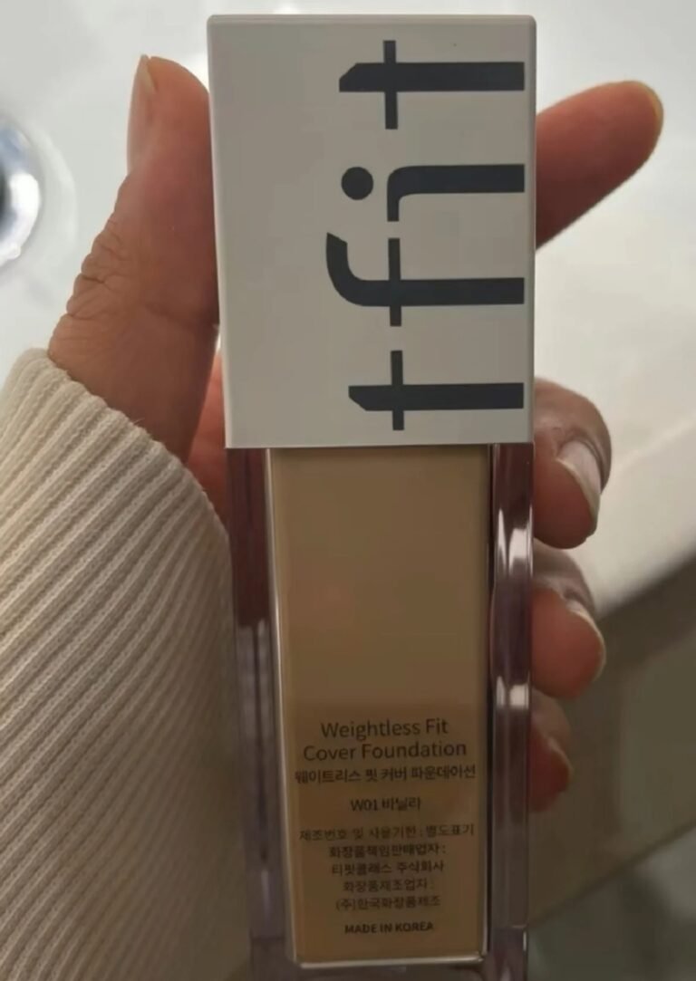 Tfit weightless foundation photo review